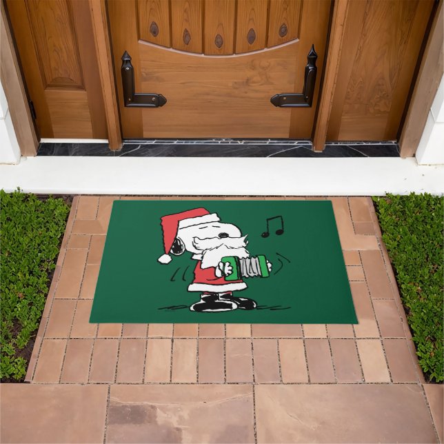 Peanuts | Snoopy Santa Claus Accordian Doormat (Outdoor)
