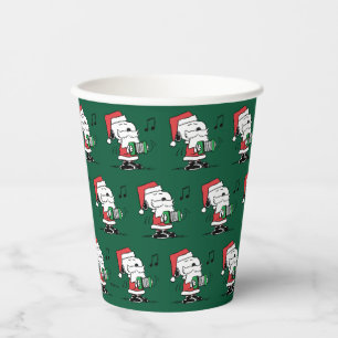 Peanuts   Snoopy Santa Claus Accordian Paper Cups