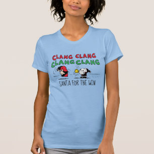 Peanuts Snoopy Santa Claus & Lucy T-Shirt