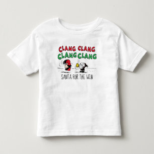 Peanuts   Snoopy Santa Claus & Lucy Toddler T-Shirt