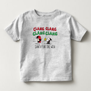 Peanuts Snoopy Santa Claus & Lucy Toddler T-Shirt