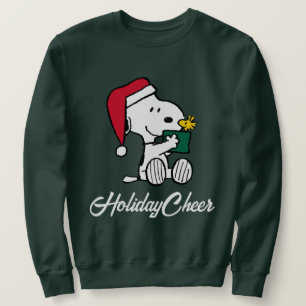 Peanuts Snoopy Santa & Woodstock Gift Sweatshirt