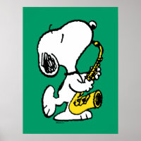Peanuts | Snoopy Saxophone Player