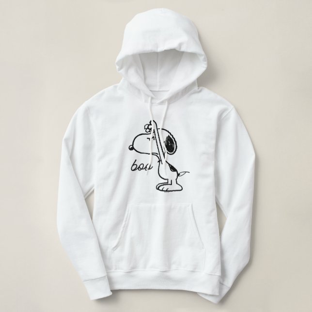 Peanuts | Snoopy Scared You Hoodie (Design Front)