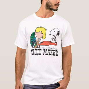 Peanuts   Snoopy & Schroeder at the Piano T-Shirt