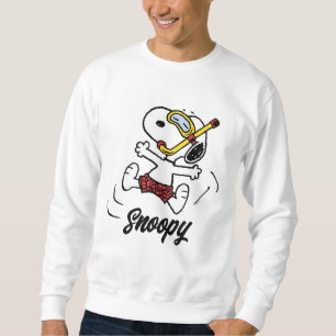 Peanuts   Snoopy Scuba Diver Sweatshirt