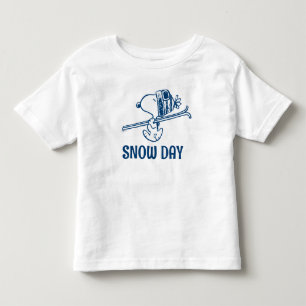 Peanuts Snoopy Ski Trip Add Name Toddler T-Shirt