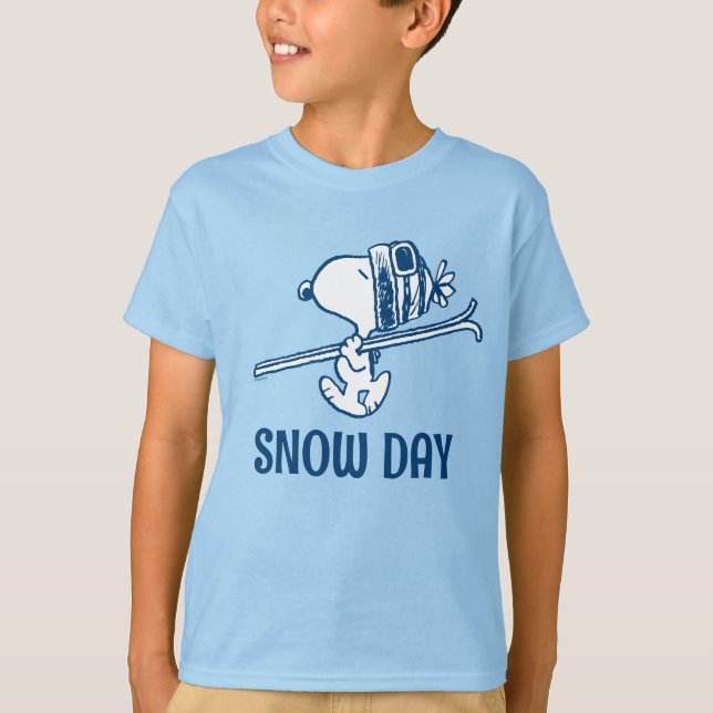Peanuts | Snoopy Ski Trip T-Shirt (Front)
