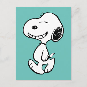 Peanuts   Snoopy Smile Postcard