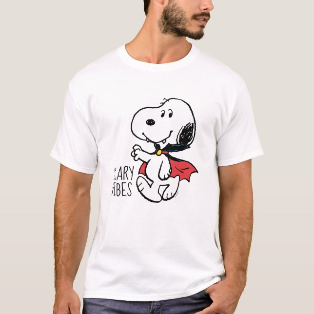 Peanuts | Snoopy Smiling Vampire T-Shirt (Front)