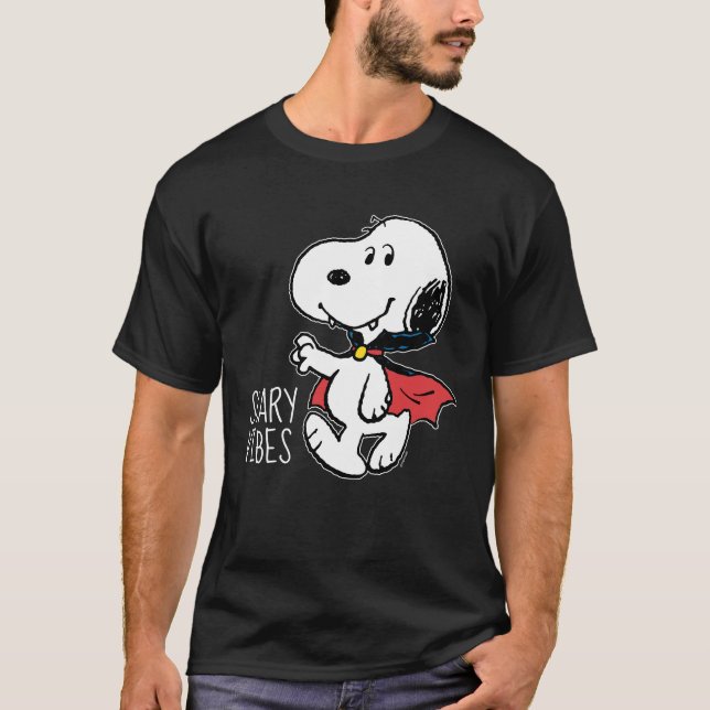 Peanuts | Snoopy Smiling Vampire T-Shirt (Front)