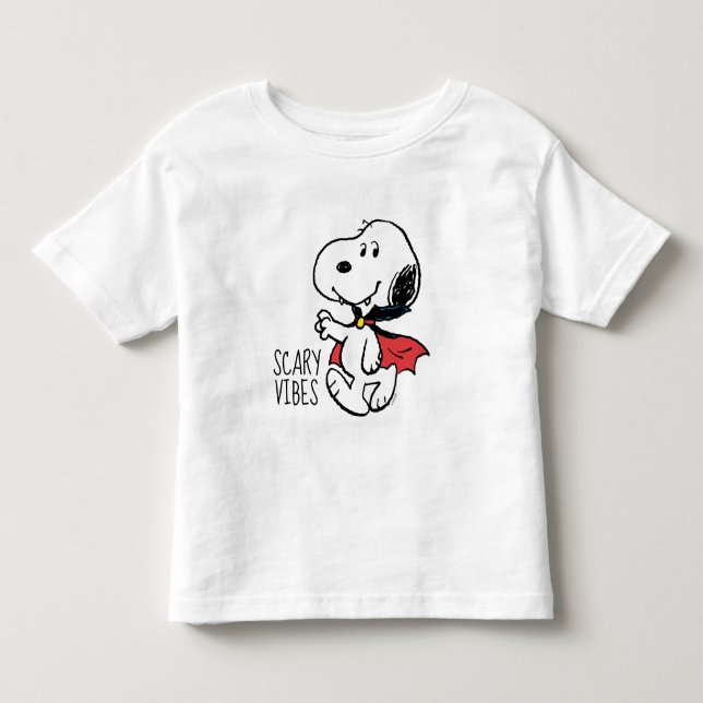 Peanuts | Snoopy Smiling Vampire Toddler T-Shirt (Front)
