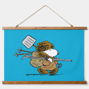 Peanuts Snoopy Snow Warrior Hanging Tapestry