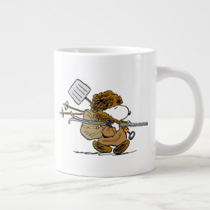 Peanuts Snoopy Snow Warrior Large Coffee Mug