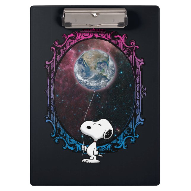 Peanuts | Snoopy Spaced Out Balloon Clipboard (Front)