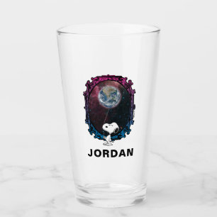 Peanuts Snoopy Spaced Out Balloon Glass