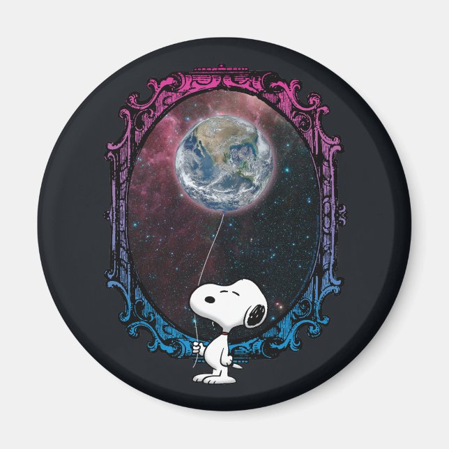 Peanuts | Snoopy Spaced Out Balloon Magnet (Front)