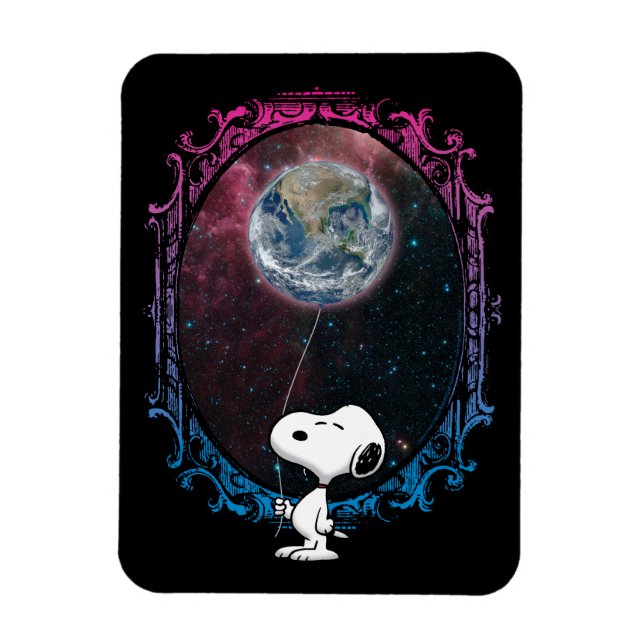 Peanuts | Snoopy Spaced Out Balloon Magnet (Vertical)