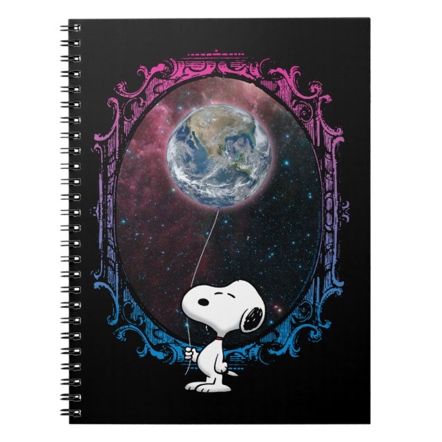 Peanuts | Snoopy Spaced Out Balloon Notebook (Front)
