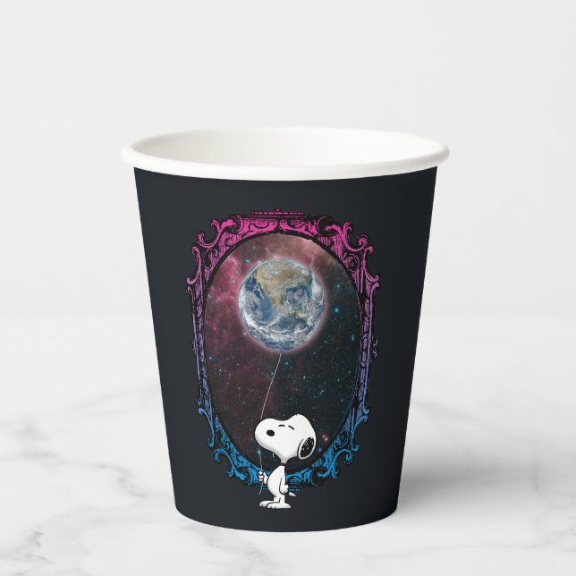Peanuts | Snoopy Spaced Out Balloon Paper Cups (Front)