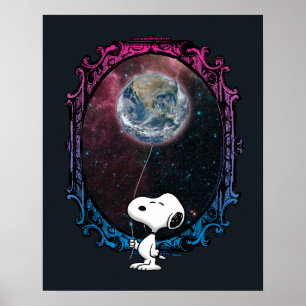 Peanuts   Snoopy Spaced Out Balloon Poster