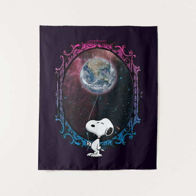 Peanuts | Snoopy Spaced Out Balloon Tapestry (Front)