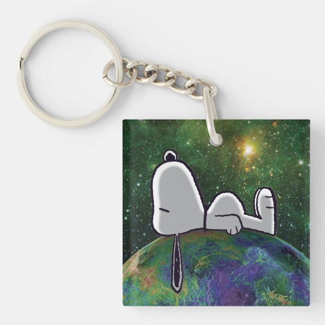 Peanuts | Snoopy Spaced Out Key Ring (Front)
