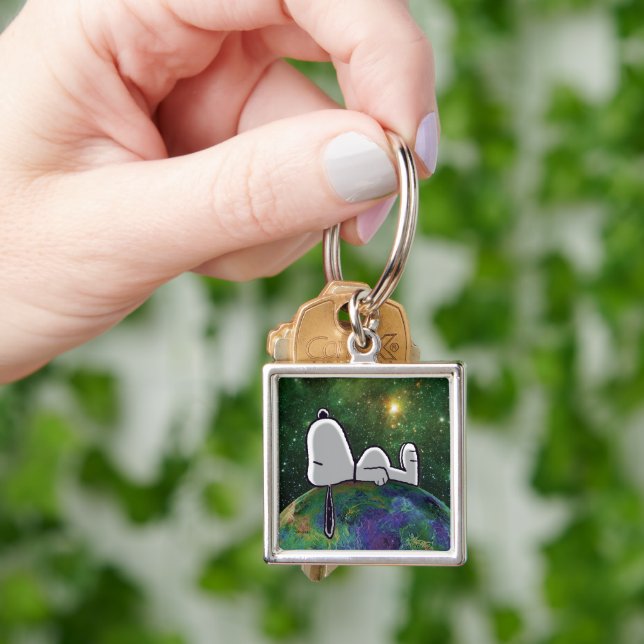 Peanuts | Snoopy Spaced Out Key Ring (Hand)
