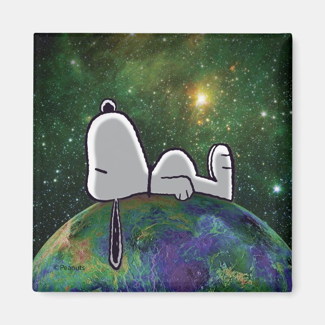 Peanuts | Snoopy Spaced Out Magnet (Front)