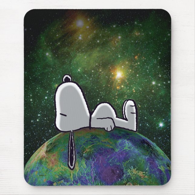 Peanuts | Snoopy Spaced Out Mouse Mat (Front)