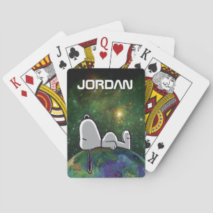 Peanuts Snoopy Spaced Out Playing Cards