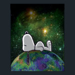 Peanuts | Snoopy Spaced Out Poster<br><div class="desc">Check out this fun Peanuts design featuring Snoopy.</div>