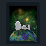 Peanuts | Snoopy Spaced Out Poster<br><div class="desc">Take a look at this super cute design featuring Snoopy on top of the world.</div>