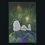 Peanuts | Snoopy Spaced Out Tea Towel<br><div class="desc">Check out this fun Peanuts design featuring Snoopy.</div>