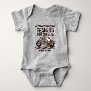 Peanuts Snoopy Speed Club Baby Bodysuit