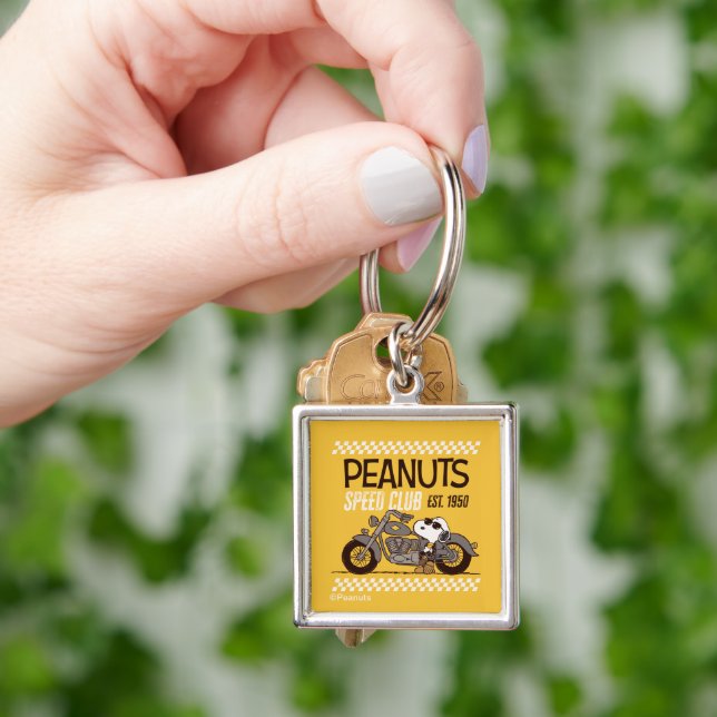 Peanuts | Snoopy Speed Club Key Ring (Hand)