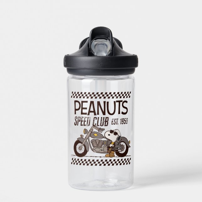 Peanuts | Snoopy Speed Club Water Bottle (Front)