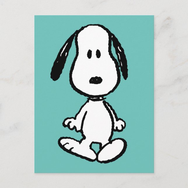 Peanuts | Snoopy Standing Tall Postcard (Front)