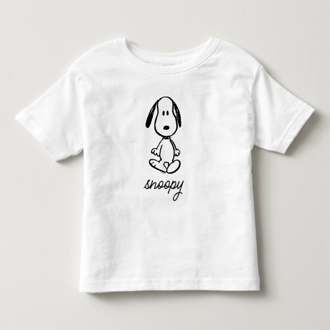 Peanuts | Snoopy Standing Tall Toddler T-Shirt (Front)