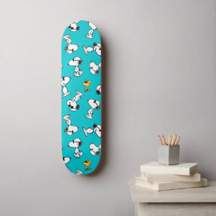 Peanuts   Snoopy & Sunglasses Pattern Skateboard