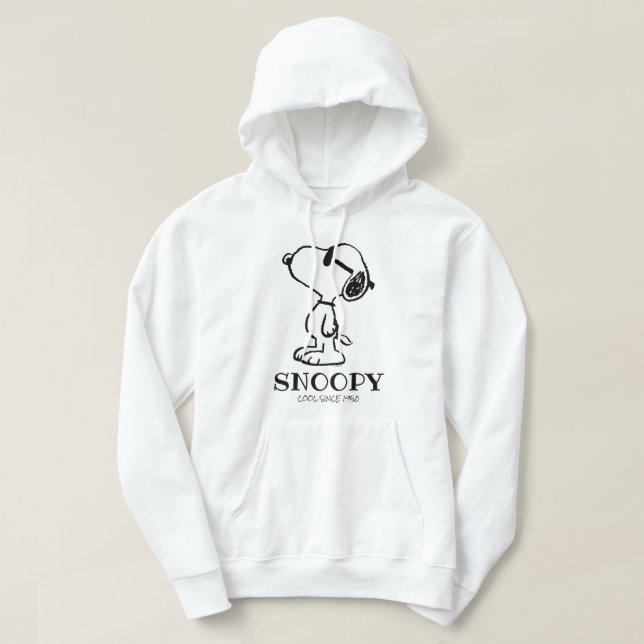 Peanuts | Snoopy Sunglasses Ponder Hoodie (Design Front)