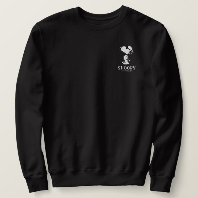Peanuts | Snoopy Sunglasses Ponder Sweatshirt (Design Front)