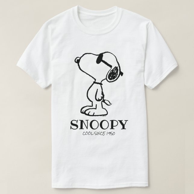 Peanuts | Snoopy Sunglasses Ponder T-Shirt (Design Front)