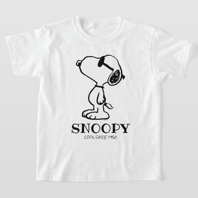 Peanuts | Snoopy Sunglasses Ponder T-Shirt (Laydown)