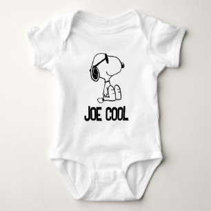 Peanuts Snoopy Sunglasses Smile Baby Bodysuit