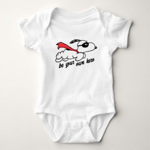 Peanuts   Snoopy Super Hero Baby Bodysuit