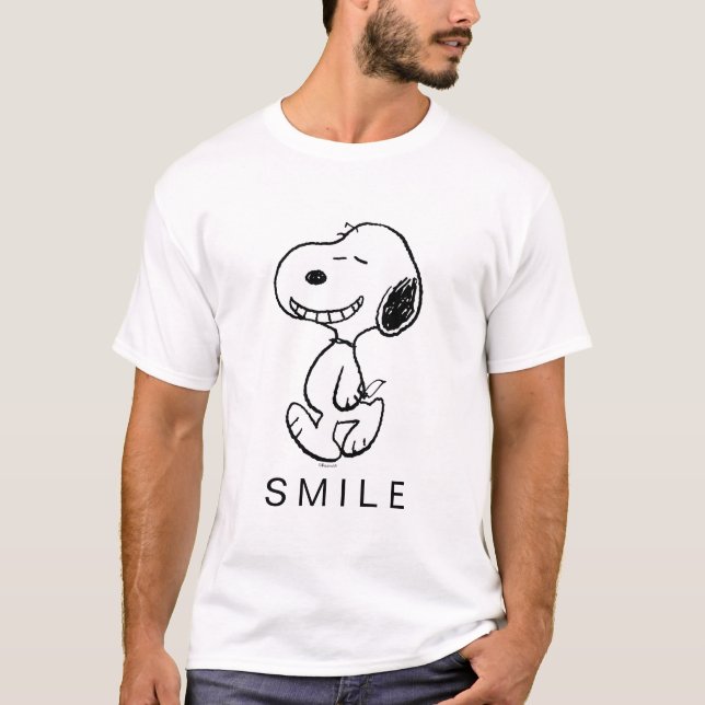 Peanuts | Snoopy Super Smile T-Shirt (Front)