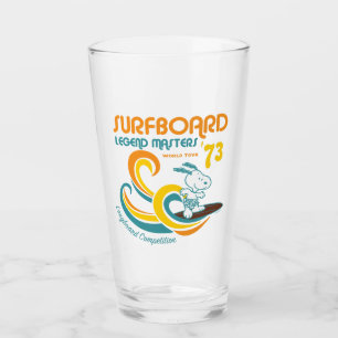 Peanuts Snoopy Surfboard Longboard Competition Glass