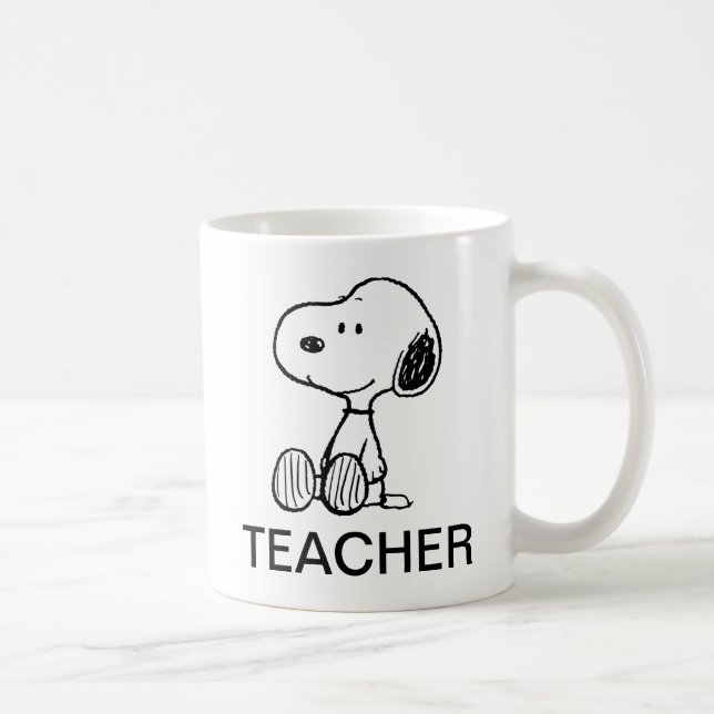 PEANUTS | Snoopy Teacher Coffee Mug (Right)