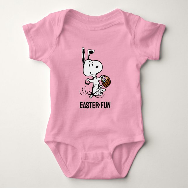 Peanuts | Snoopy the Easter Beagle Baby Bodysuit (Front)